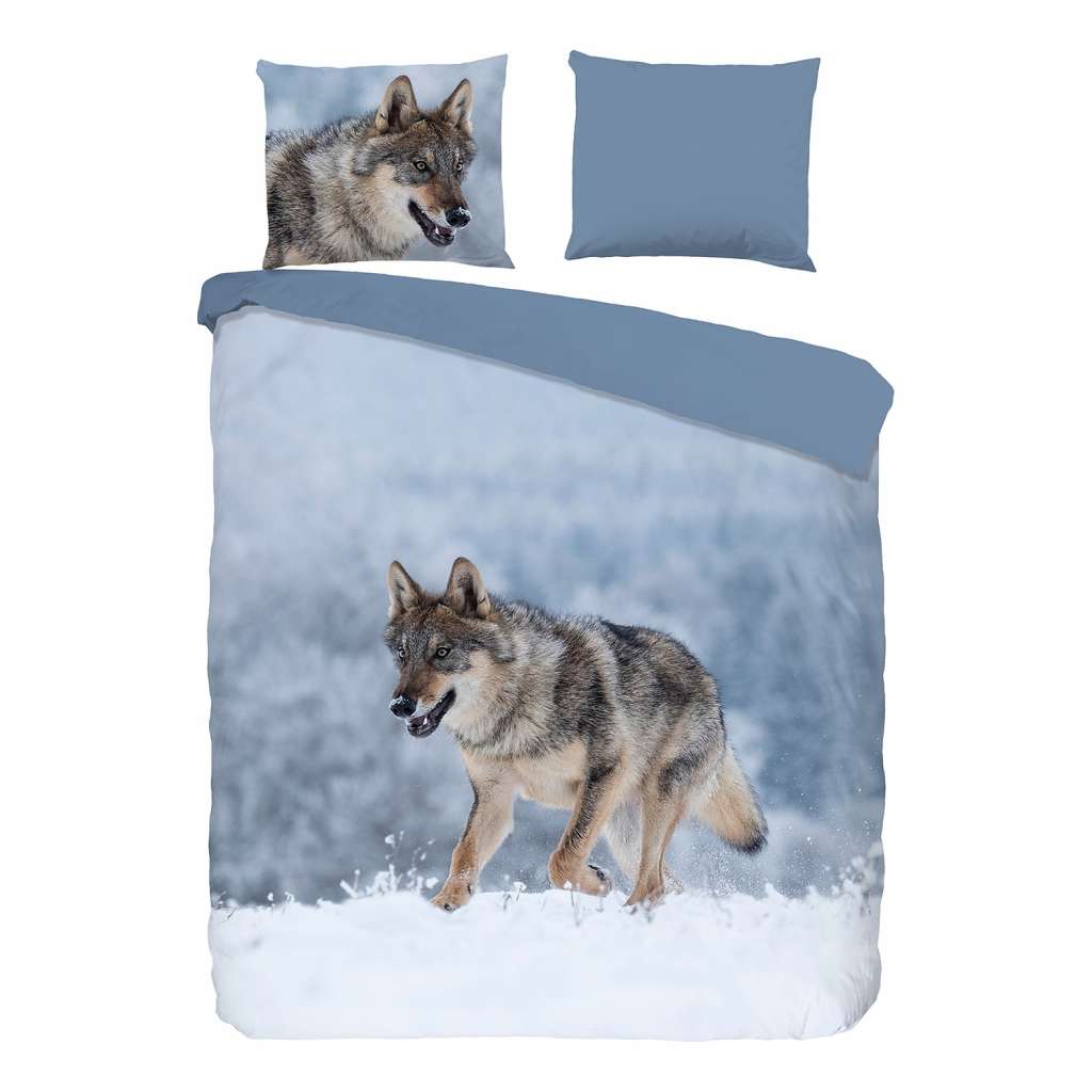 home24 Bettwäsche Snow Wolf