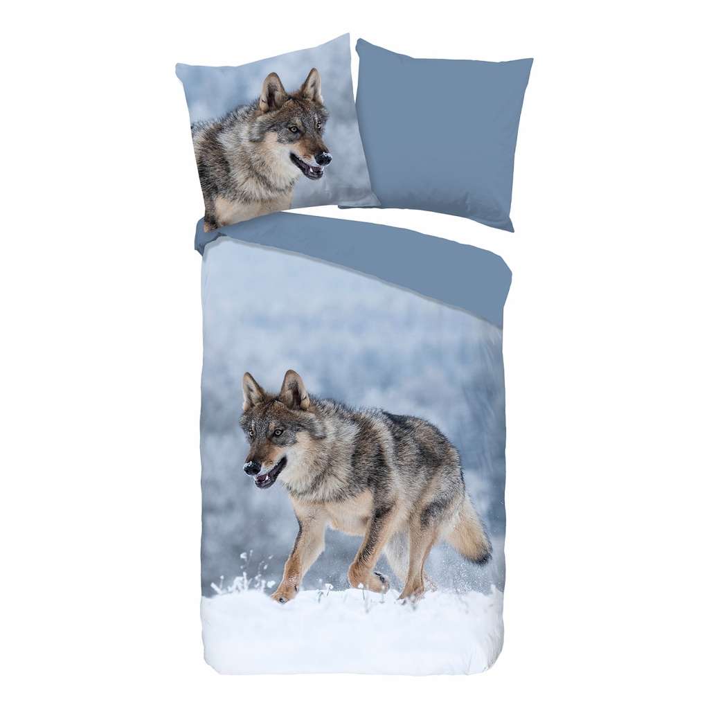 home24 Bettwäsche Snow Wolf