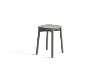 HAY - Soft Edge 72 Stool - dusty green stained - indoor