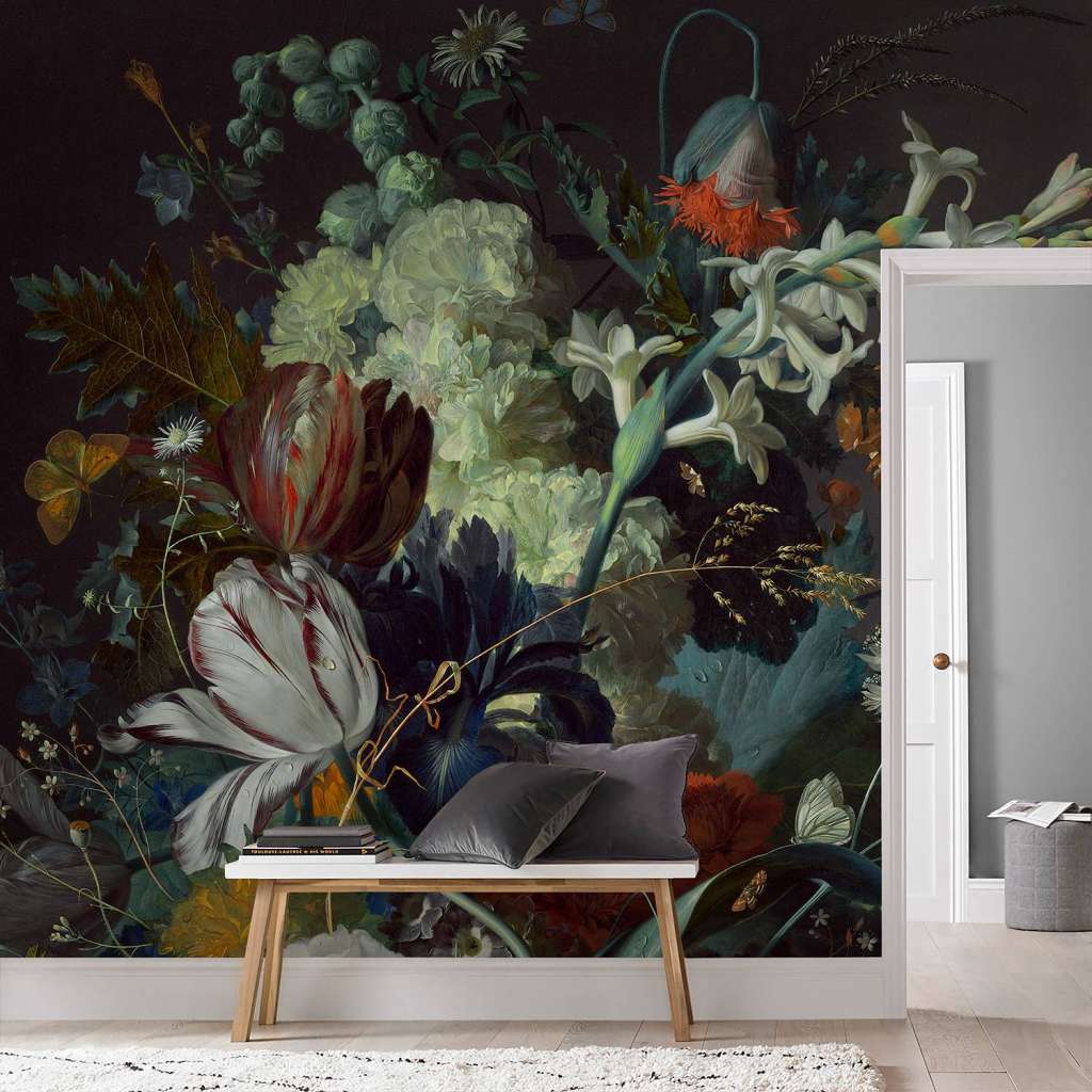 home24 Vlies Fototapete Feona Flowers