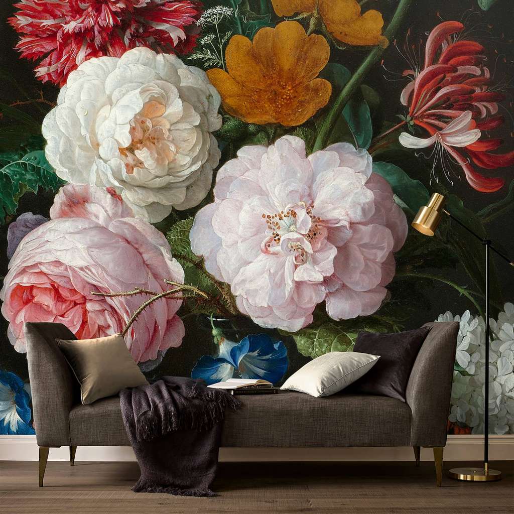 home24 Vlies Fototapete Feona Flowers II