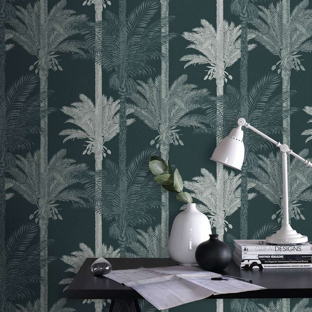 home24 Vliestapete Palm Exotique