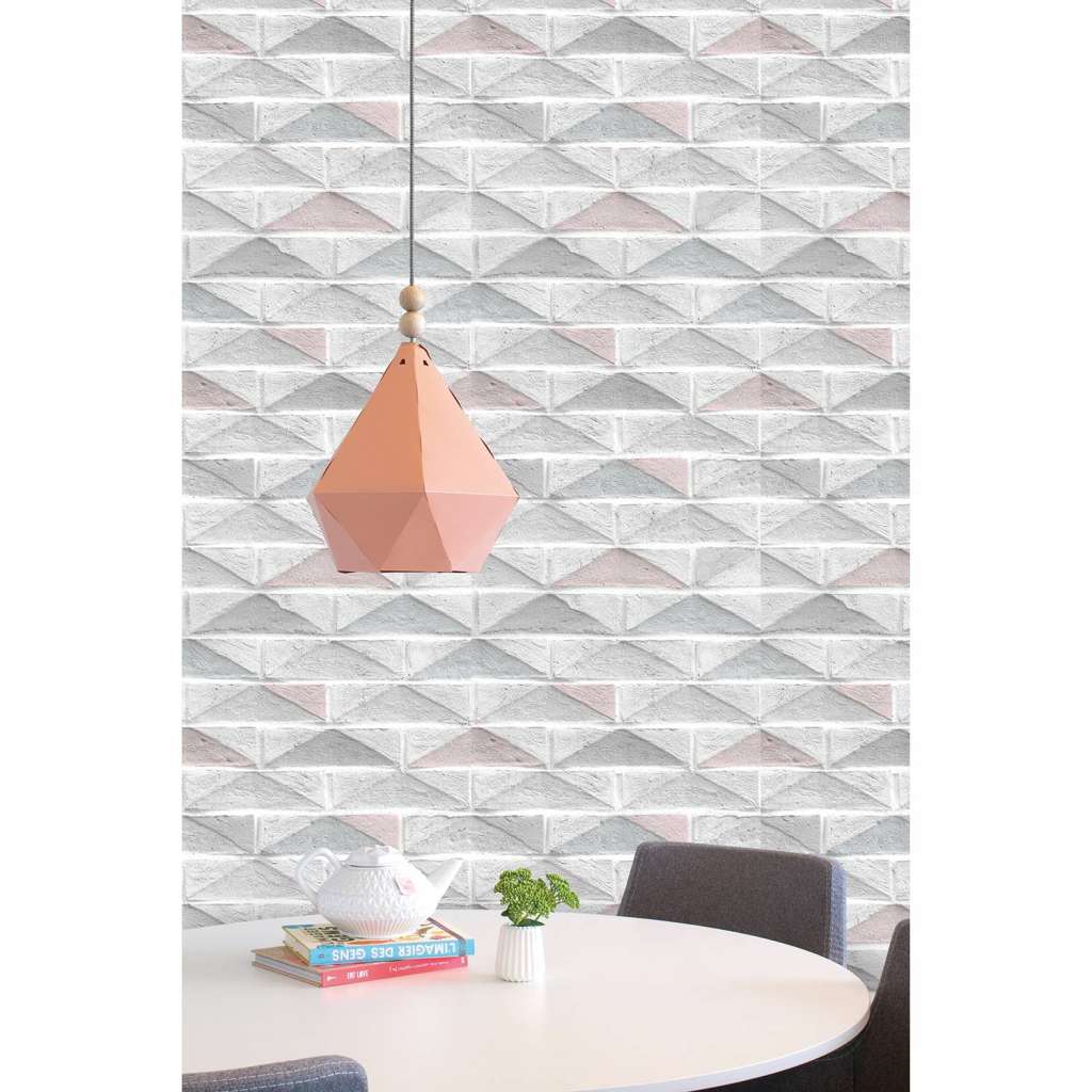 home24 Vliestapete Geo Brick