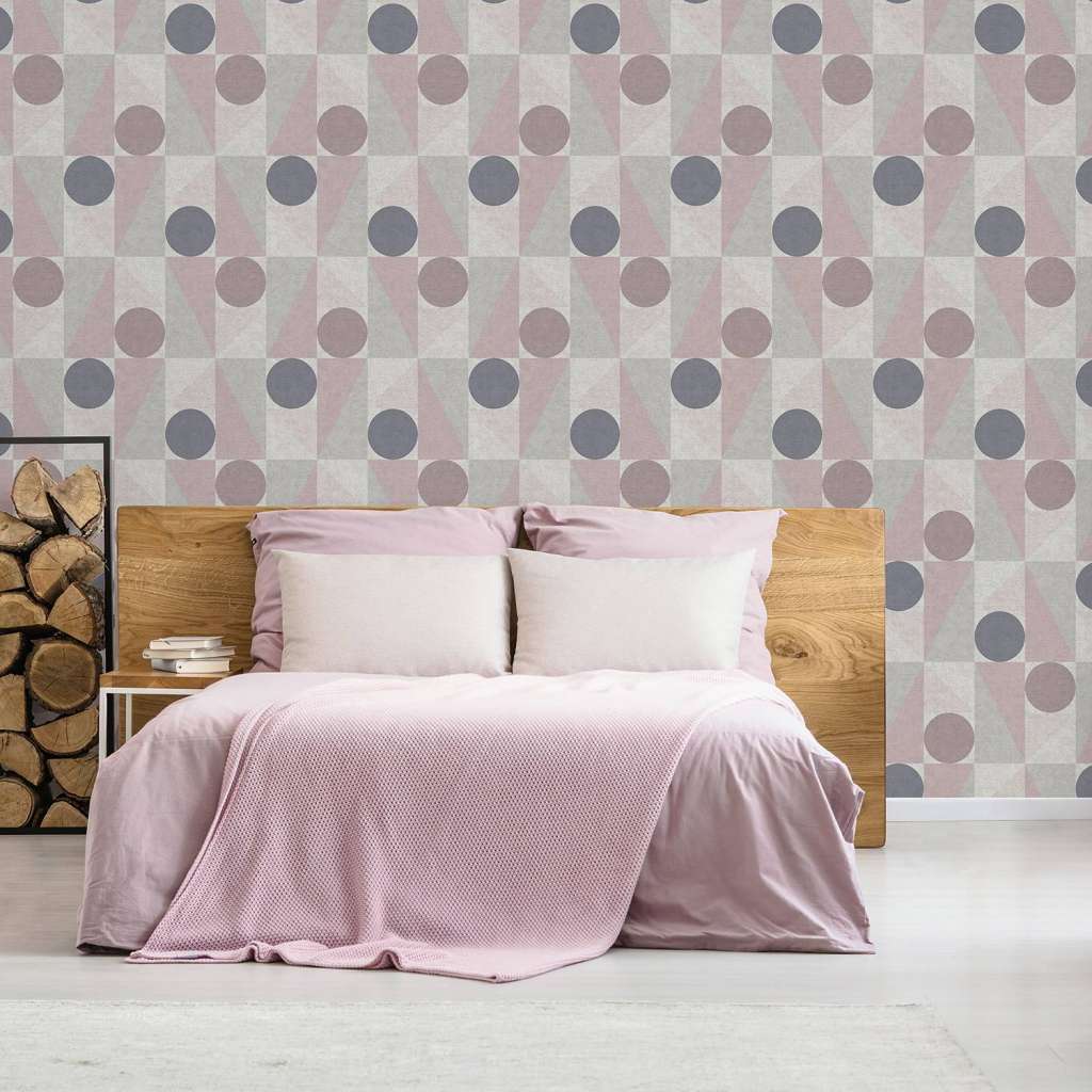 home24 Vliestapete Scandi Geometrisch
