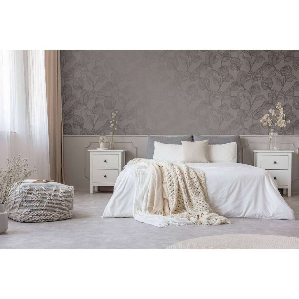 home24 Vliestapete Royal Palm Quartz