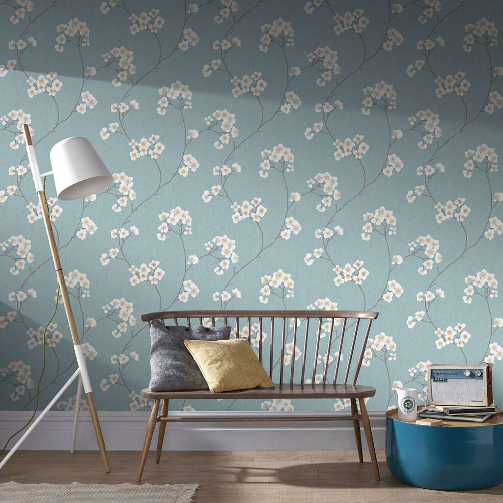 home24 Vliestapete Blumen