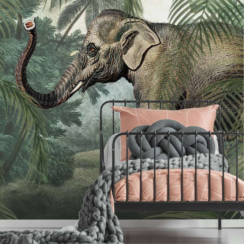 home24 Vlies Fototapete Elephant