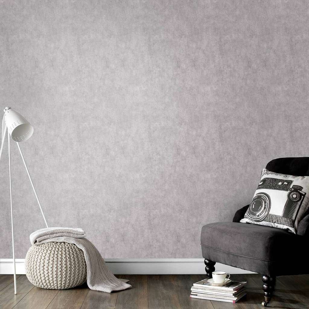 home24 Vliestapete Concrete Beton