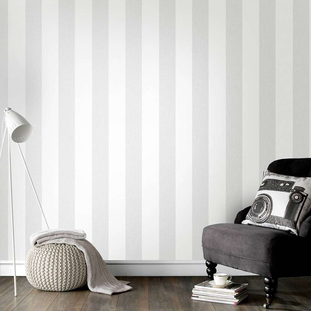 home24 Vliestapete Calico Streifen