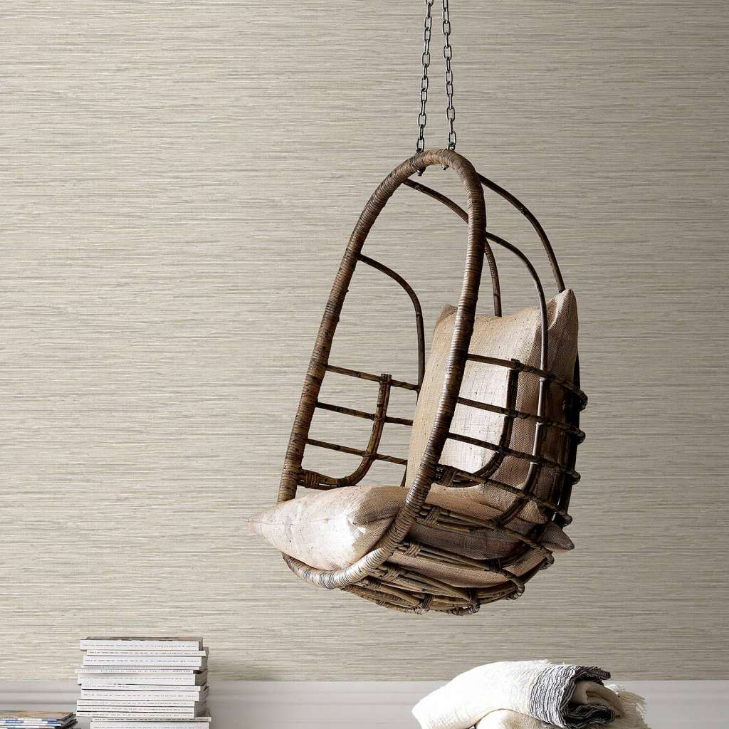 home24 Vliestapete Grasscloth