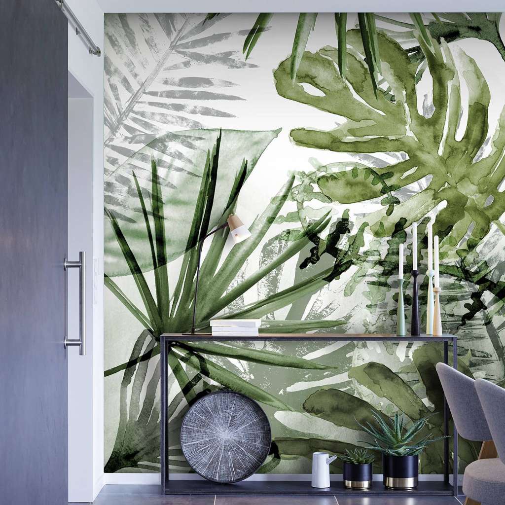 home24 Vlies Fototapete Pure Nature Monstera
