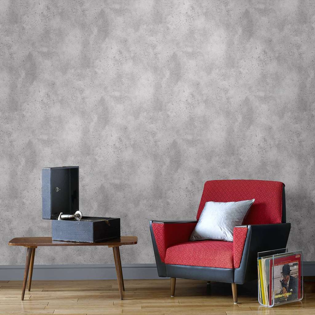 home24 Vliestapete Concrete Look