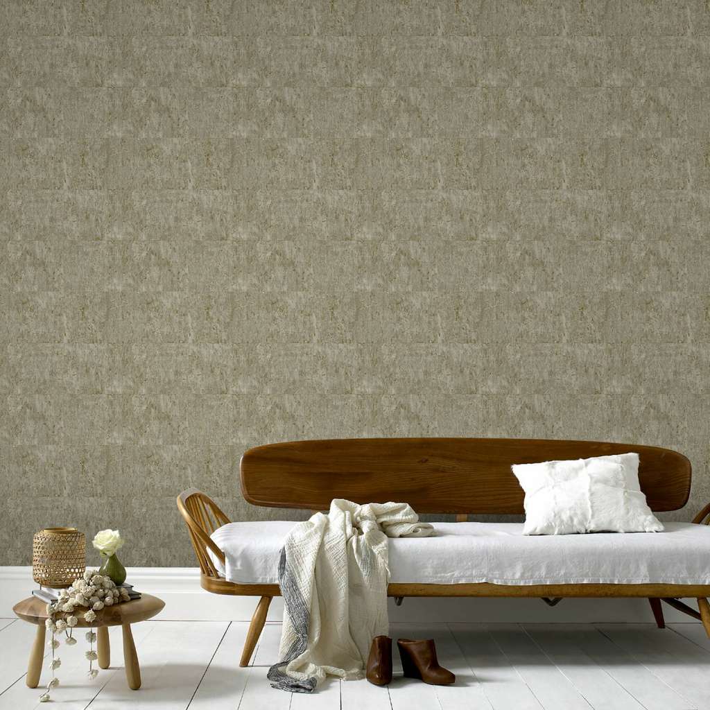 home24 Vliestapete Kork Luxe