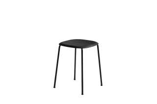 HAY - Soft Edge 70 Hocker - black stained  - frame black - indoor