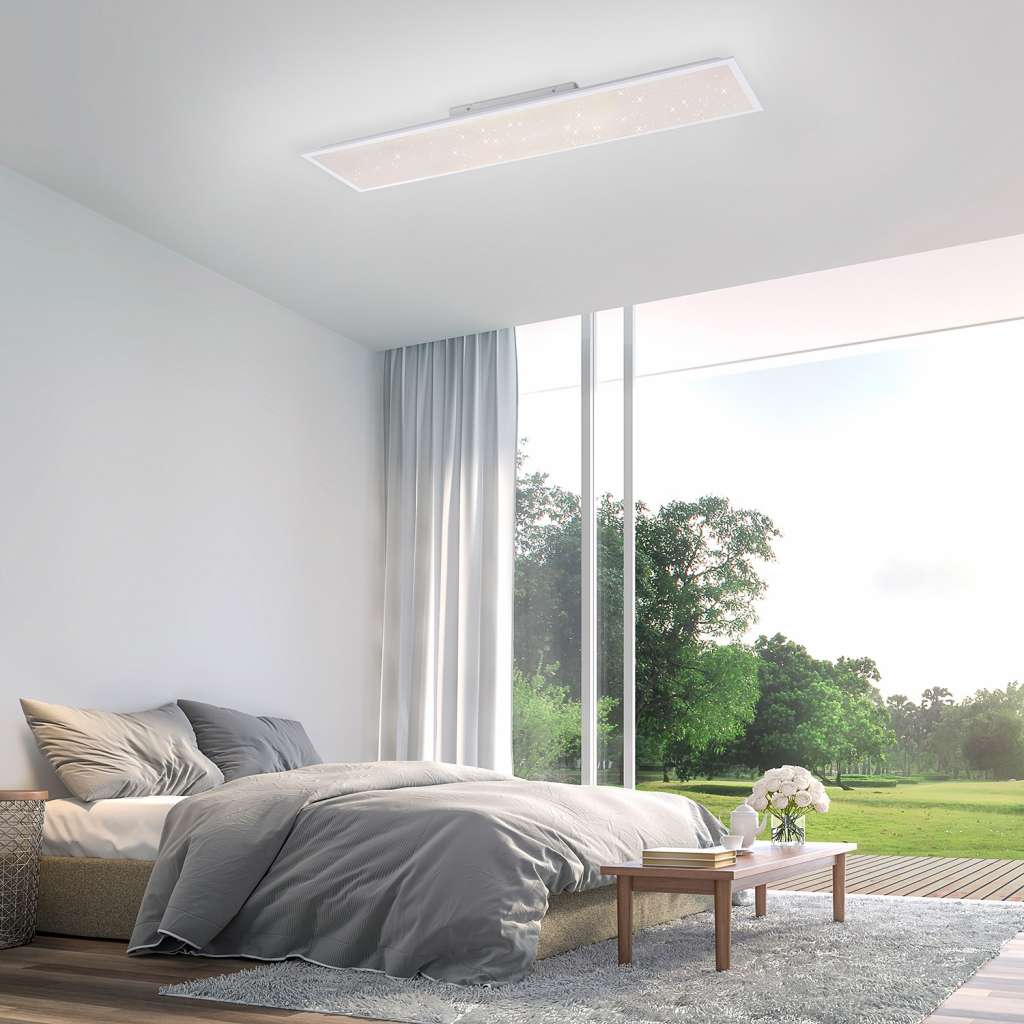 home24 LED-Deckenleuchte Starryflat II
