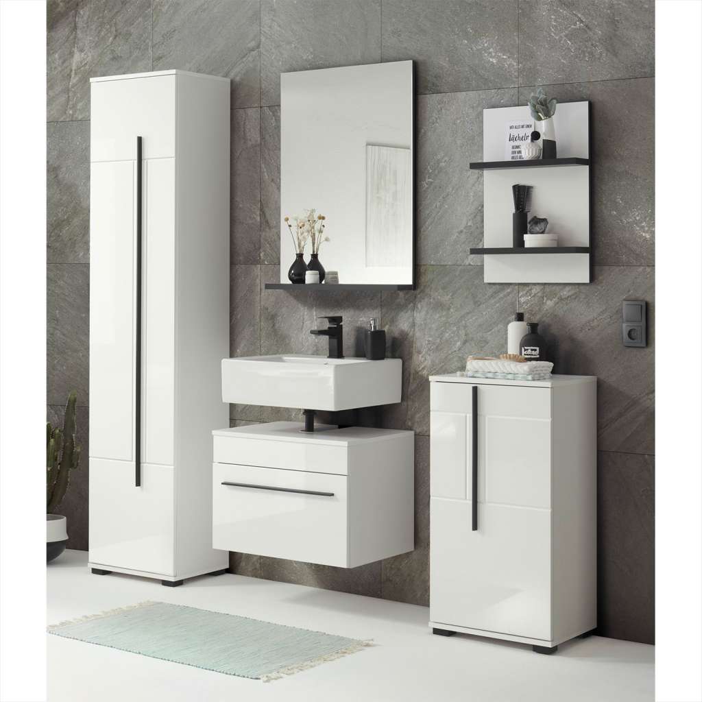 home24 Badezimmerset Farson III (5-teilig)