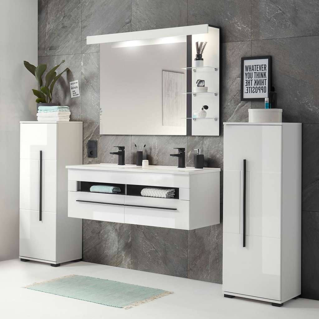 home24 Badezimmerset Farson XVIII (4-teilig)