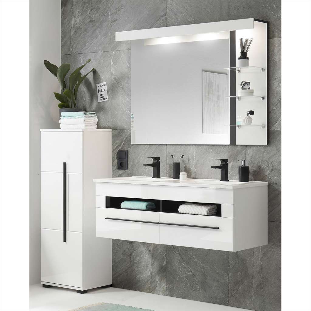 home24 Badezimmerset Farson XVII (3-teilig)