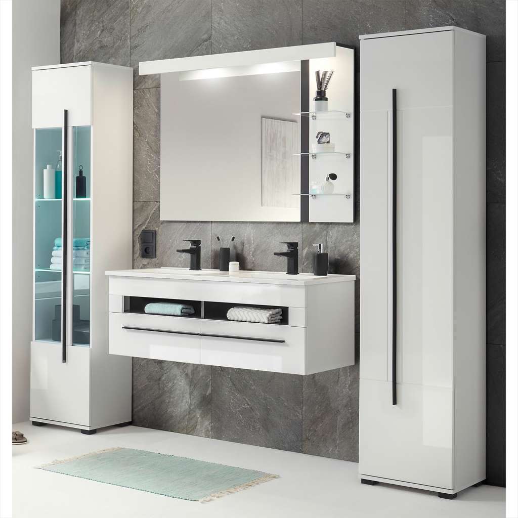 home24 Badezimmerset Farson XXI (4-teilig)