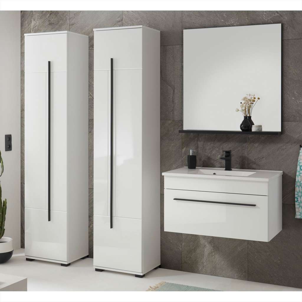 home24 Badezimmerset Farson XIV (4-teilig)