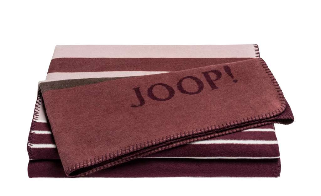 JOOP! Wohndecke   Joop!Lines ¦ rot Heimtextilien > Kuscheldecken - Höffner