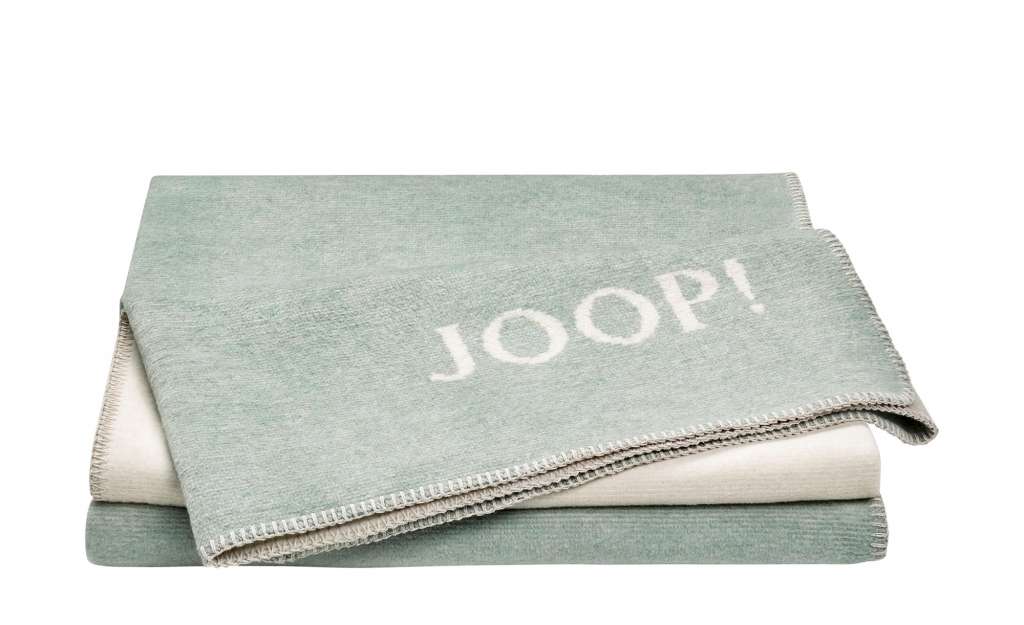 JOOP! Wohndecke  JOOP! Melange-Doubleface ¦ grün ¦ 58% Baumwolle, 35% Polyacryl, 7% Polyester Heimtextilien > Kuscheldecken - Höffner