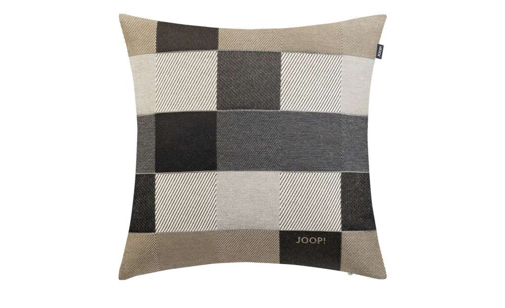 JOOP! Kissen  J-Mosaic ¦ grau ¦ Polyester Heimtextilien > Kissen > Dekokissen - Höffner