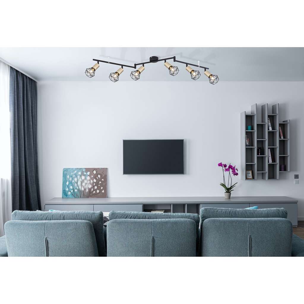 home24 Deckenleuchte Xara XI