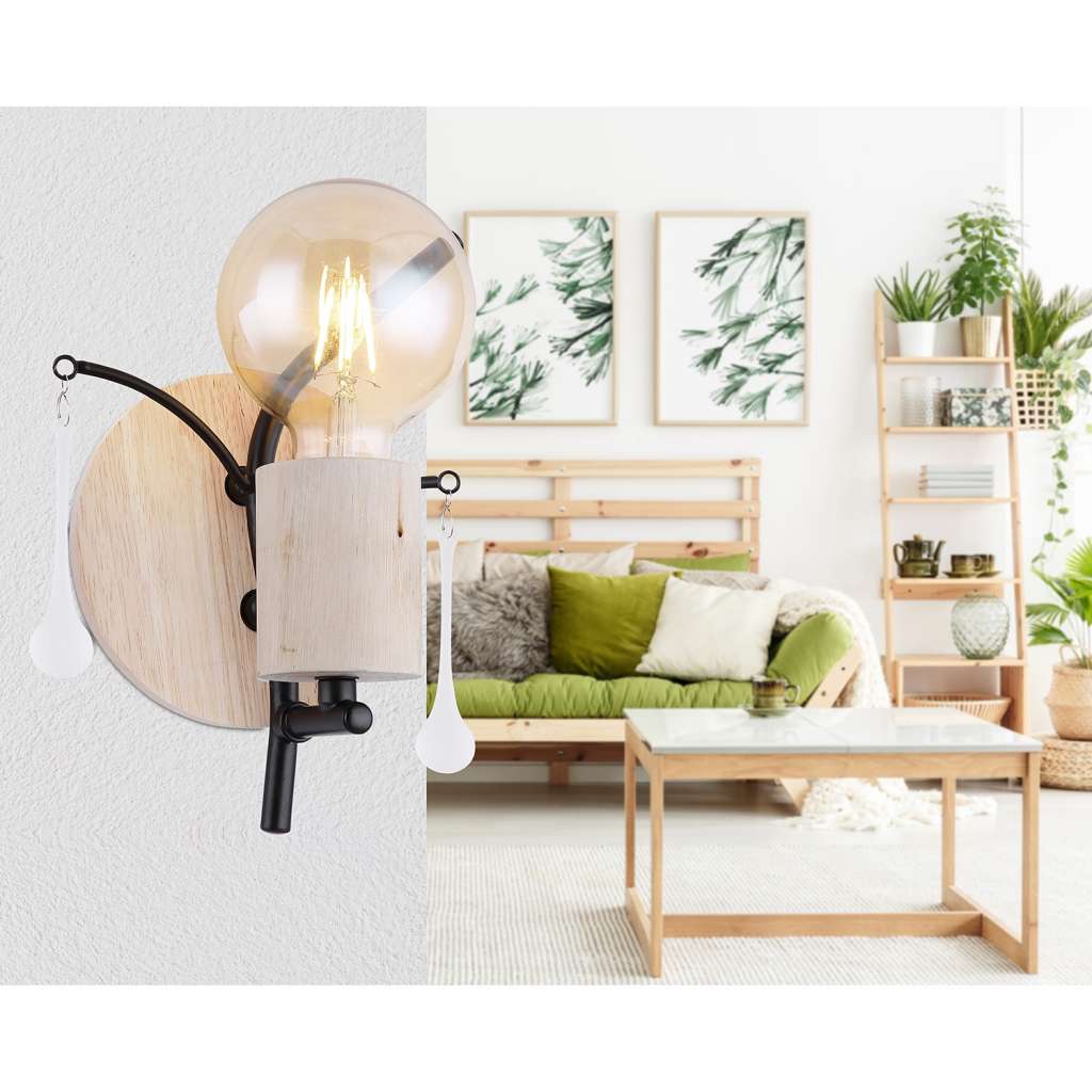 home24 Wandleuchte Nole