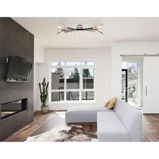 home24 Deckenleuchte Nole