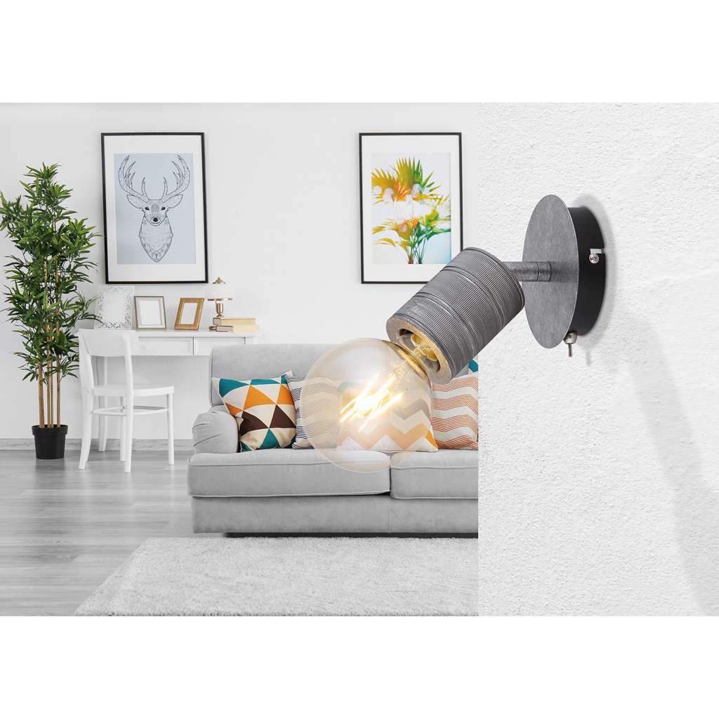 home24 Wandleuchte Freddy