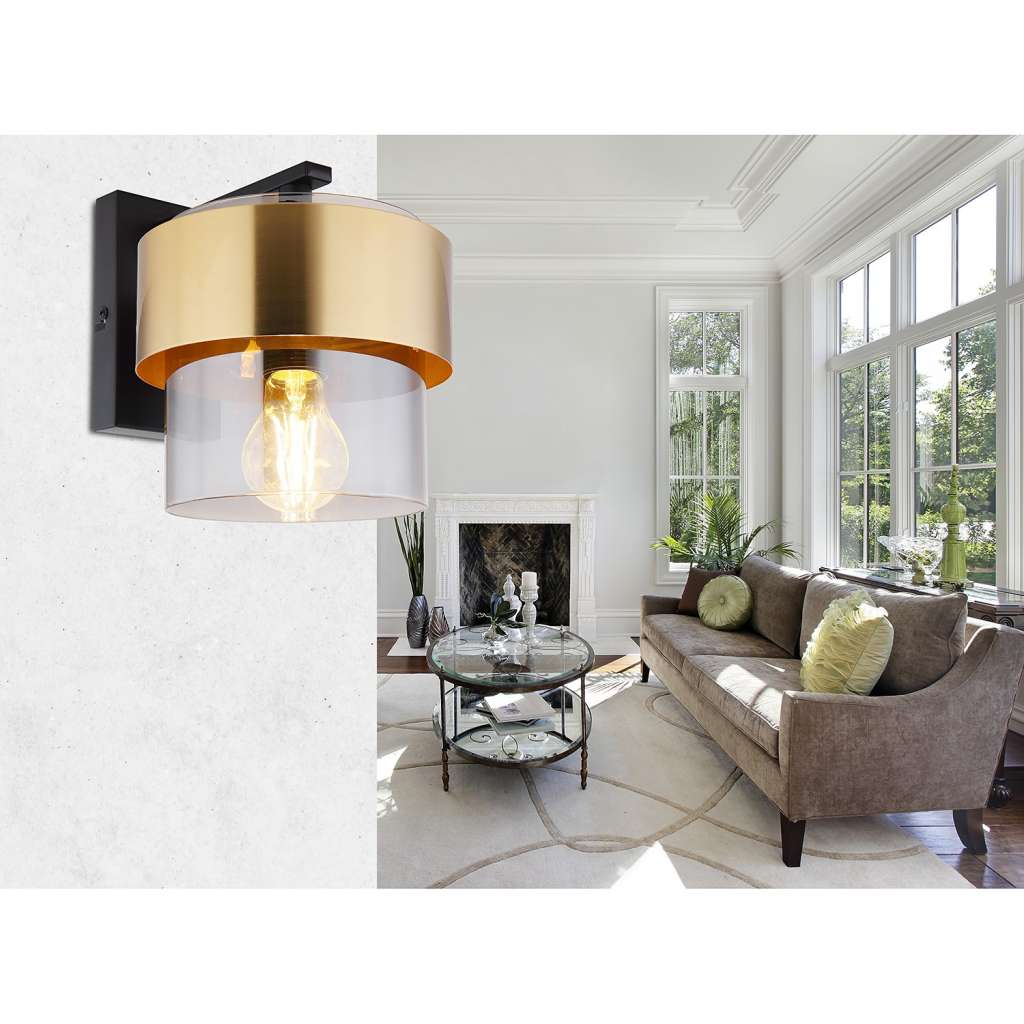 home24 Wandleuchte Milley