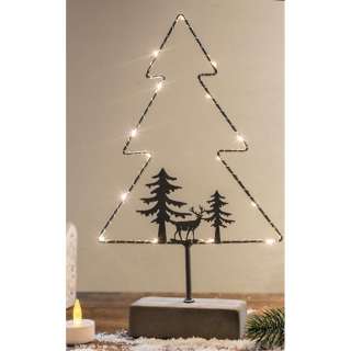 home24 LED-Weihnachtsbaum Chesalles