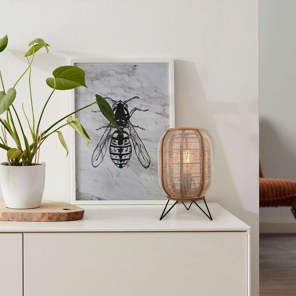 home24 Tischleuchte Tanah