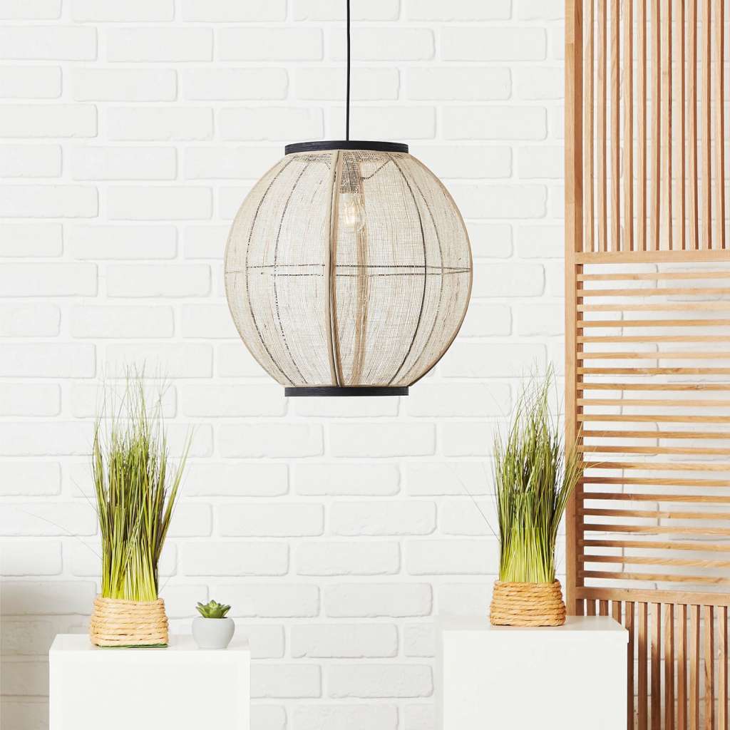 home24 Pendelleuchte Tanah