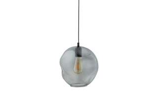 Pendelleuchte, 1-flammig, Rauchglas/schwarz ¦ schwarz Ø: 25 Lampen & Leuchten > Innenleuchten > Pendelleuchten - Höffner