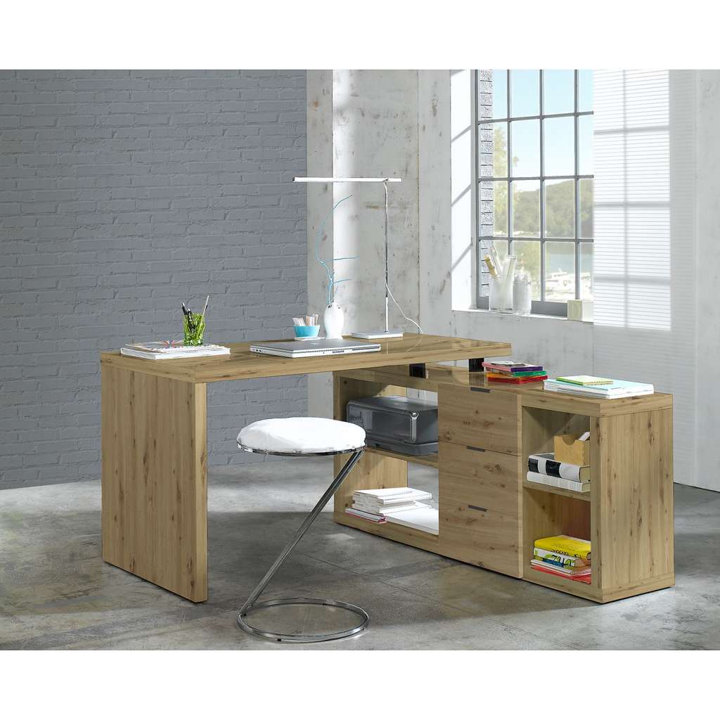 home24 Winkelschreibtisch Madina