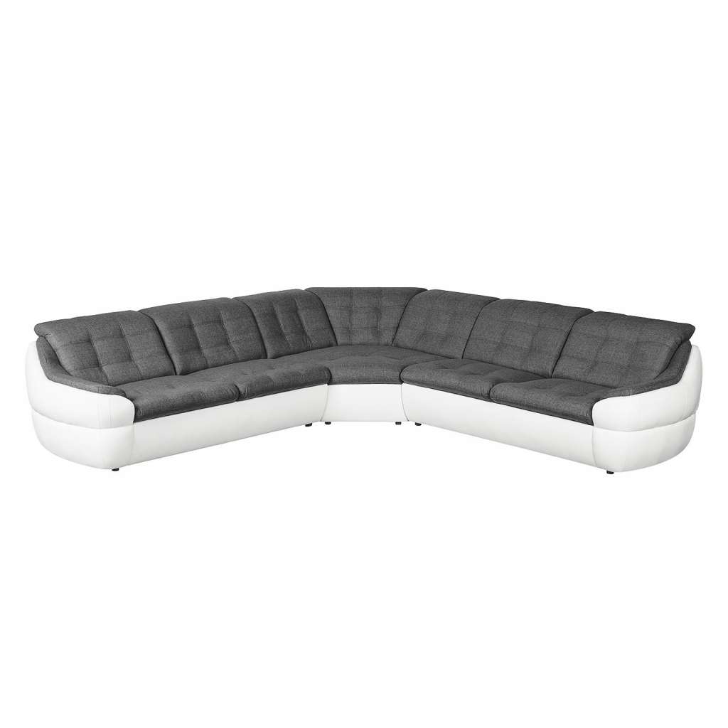 home24 Ecksofa Gramat I Kunstleder/Webstoff