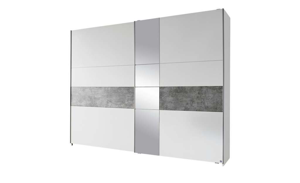 Schwebetürenschrank  Kirton ¦ weiß Schränke > Kleiderschränke > Schwebetürenschränke - Höffner