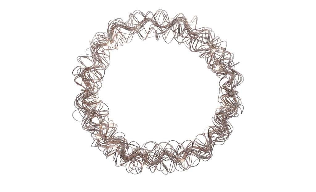 LED Kranz ¦ rosa/pink Ø: 25 Lampen & Leuchten > Innenleuchten > Lichterketten & Dekoleuchten - Höffner