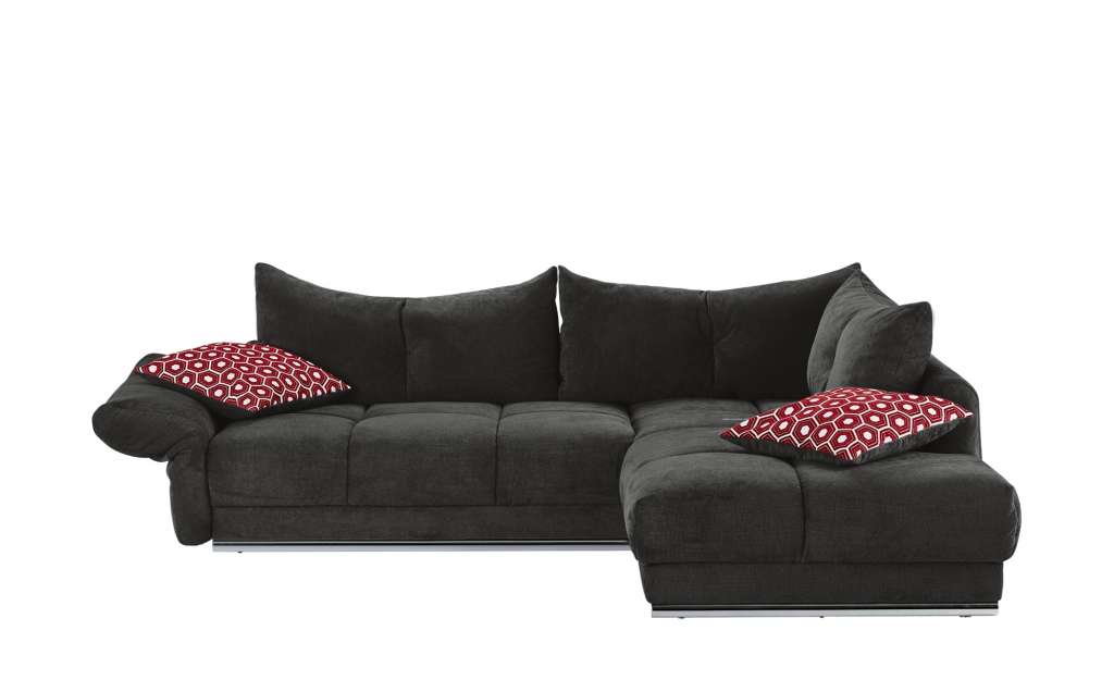 bobb Ecksofa  Precillia ¦ schwarz Polstermöbel > Sofas > Ecksofas - Höffner