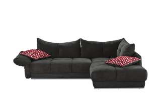 bobb Ecksofa  Precillia ¦ schwarz Polstermöbel > Sofas > Ecksofas - Höffner