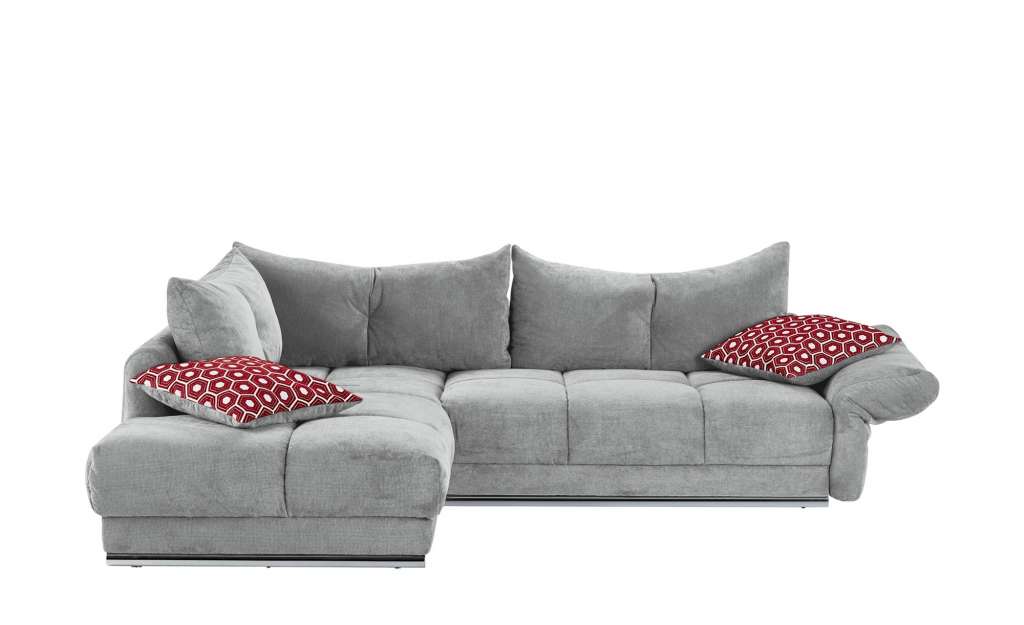 bobb Ecksofa  Precillia ¦ grau Polstermöbel > Sofas > Ecksofas - Höffner