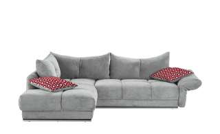 bobb Ecksofa  Precillia ¦ grau Polstermöbel > Sofas > Ecksofas - Höffner