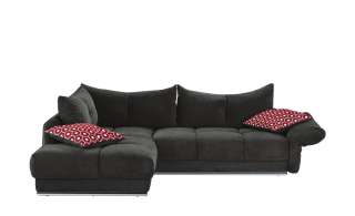 bobb Ecksofa  Precillia ¦ schwarz Polstermöbel > Sofas > Ecksofas - Höffner