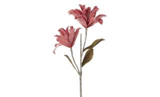 Soft Flower Kamelienzweig ¦ rosa/pink ¦ Kunststoff, Metall Dekoration > Kunstblumen - Höffner