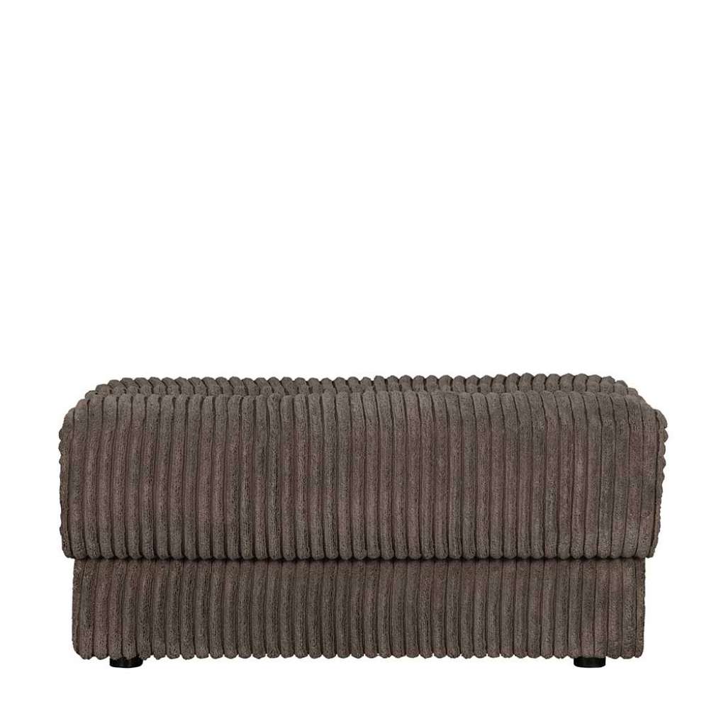 Couchhocker in Schlammfarben Breitcord