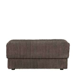Couchhocker in Schlammfarben Breitcord