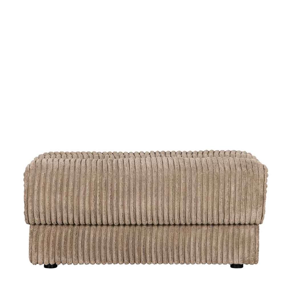 Sitzhocker aus Breitcord modernem Design
