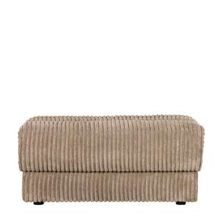 Sitzhocker aus Breitcord modernem Design